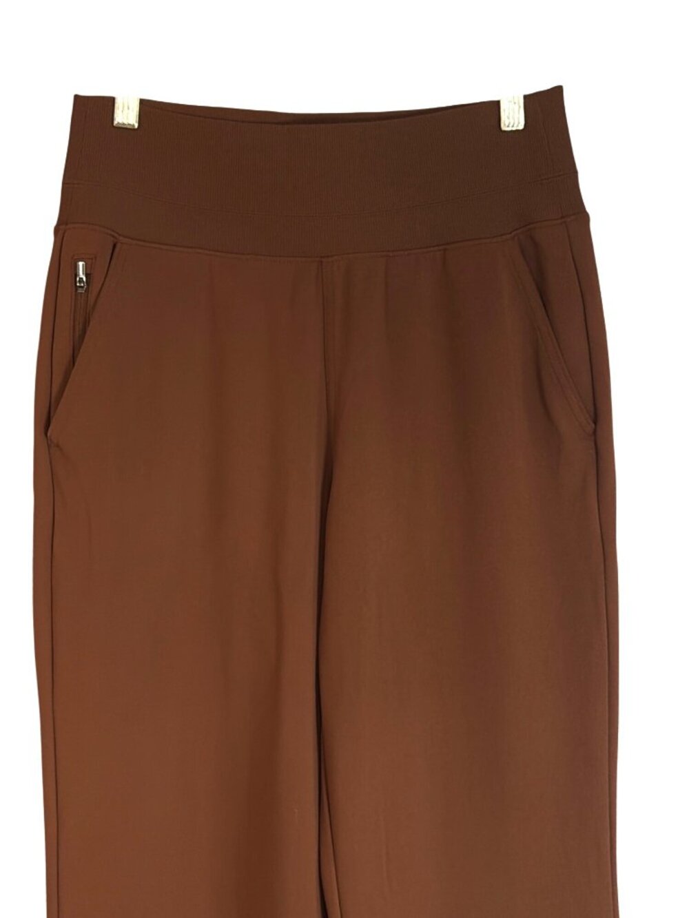 Athleta Venice High Rise Flare Pant S Mahogany Brown Wide Leg HTF color - Picture 12 of 14